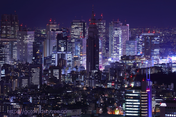 Tokyo Skytree observation deck night view Tokyo skyline Japan